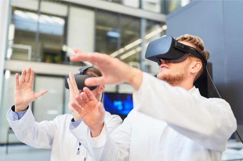 VR-лаборатория в медицине — вид симуляции